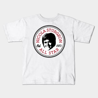 Nicola Sturgeon Kids T-Shirt